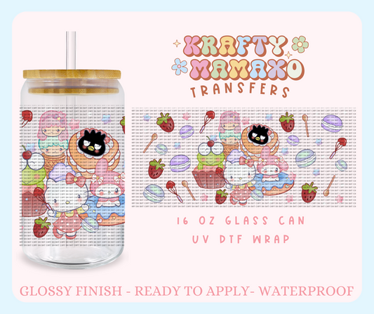 Kawaii Bakers - 16 Oz UV DTF Wrap