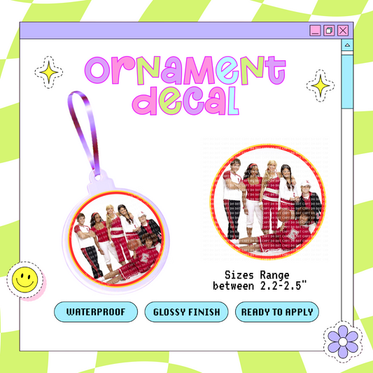 HSM - Ornament Decal