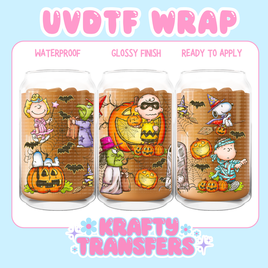 Snoops & Friends Spooky - 16 oz UV DTF WRAPS