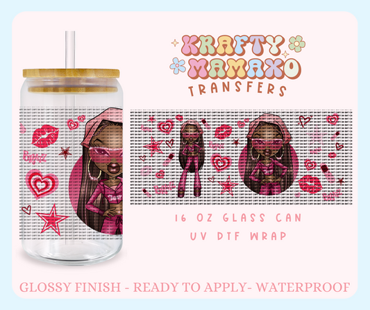 Y2K S Doll EXCLUSIVE  - 16 Oz UV DTF Wrap