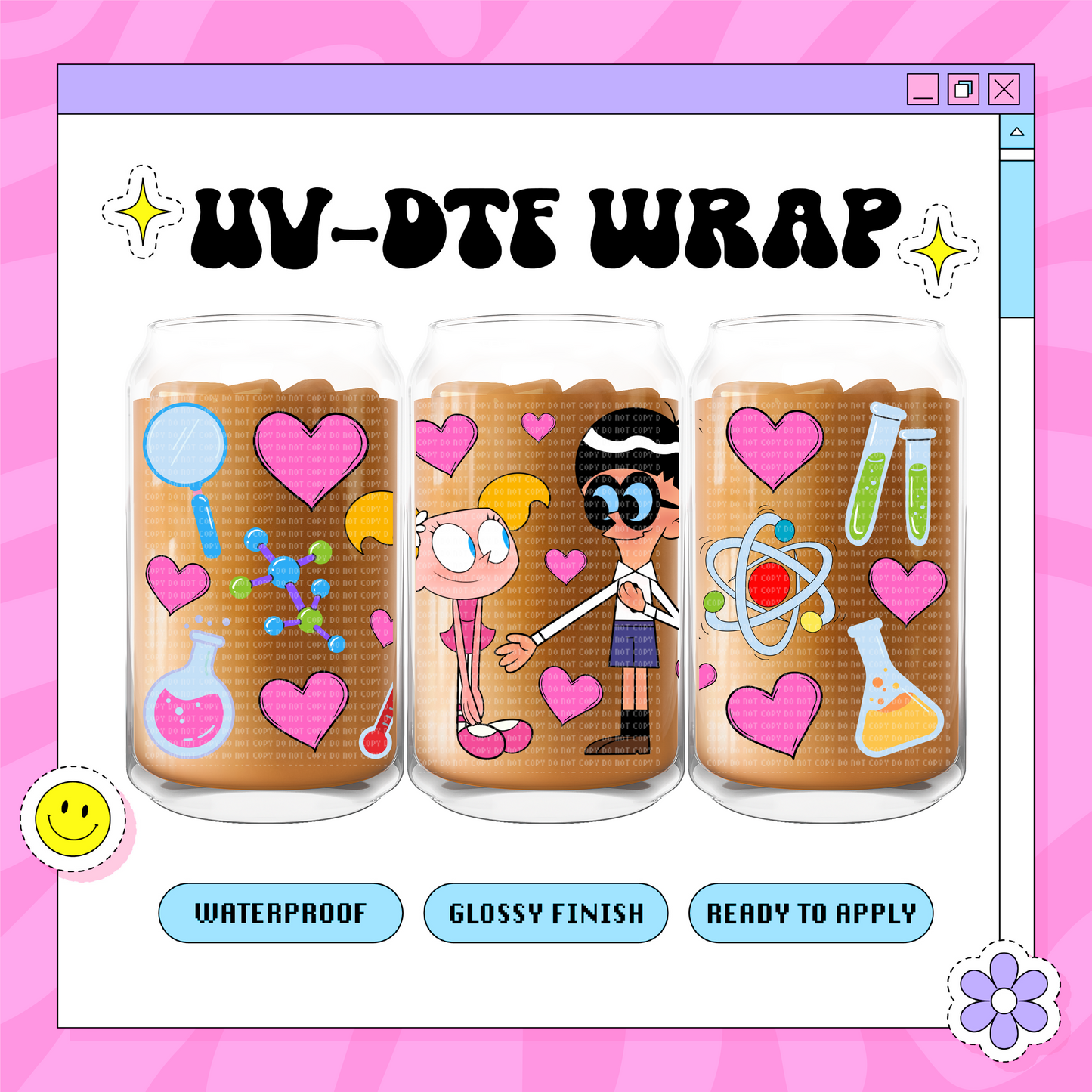 Dee & Lover Exclusive - 16oz Glass Wrap