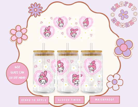 Kawaii Melo - 16 Oz UV DTF Wrap