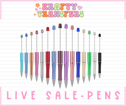 Live Sale - Pens