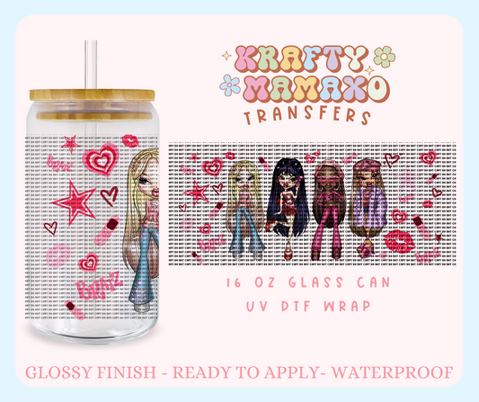 Y2K Girlies EXCLUSIVE - 16 Oz UV DTF Wrap